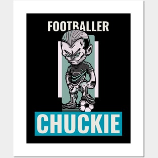 Footballer Chuckie Posters and Art